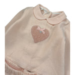 Ninnaoh Completo 2Pz Maglia-Ghettina Rosa per Neonata I25C2 ROSA NINNAOH 