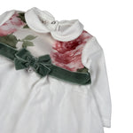 Ninnaoh Completo 2Pz Maglia-Ghettina Bianco per Neonata I25C35 BIANCO NINNAOH 