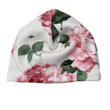 Ninnaoh Cappello tinta unita con Stampa Bianco per Neonata I25CA38 BIANCO NINNAOH 