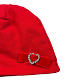 Ninnaoh Cappello tinta unita Rosso per Neonata I25CA55 ROSSO NINNAOH 