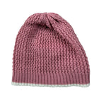 Ninnaoh Cappello tinta unita In Filo Rosa per Neonata I25CAF308 ROSA NINNAOH 