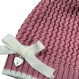 Ninnaoh Cappello tinta unita In Filo Rosa per Neonata I25CAF308 ROSA NINNAOH 