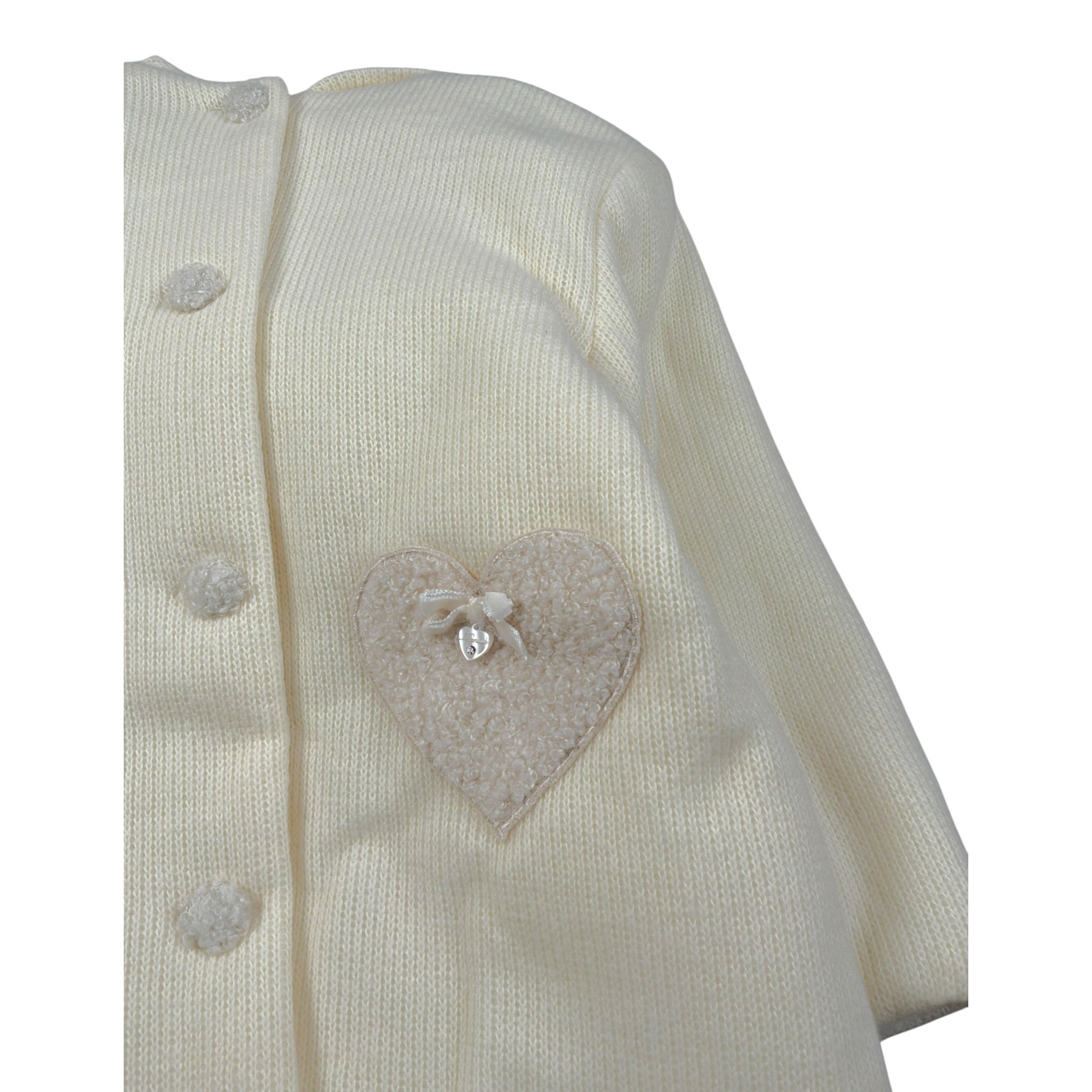 Ninnaoh Cappotto tinta unita con Cappuccio Panna per Bambina I25CAP702XJ PANNA NINNAOH 