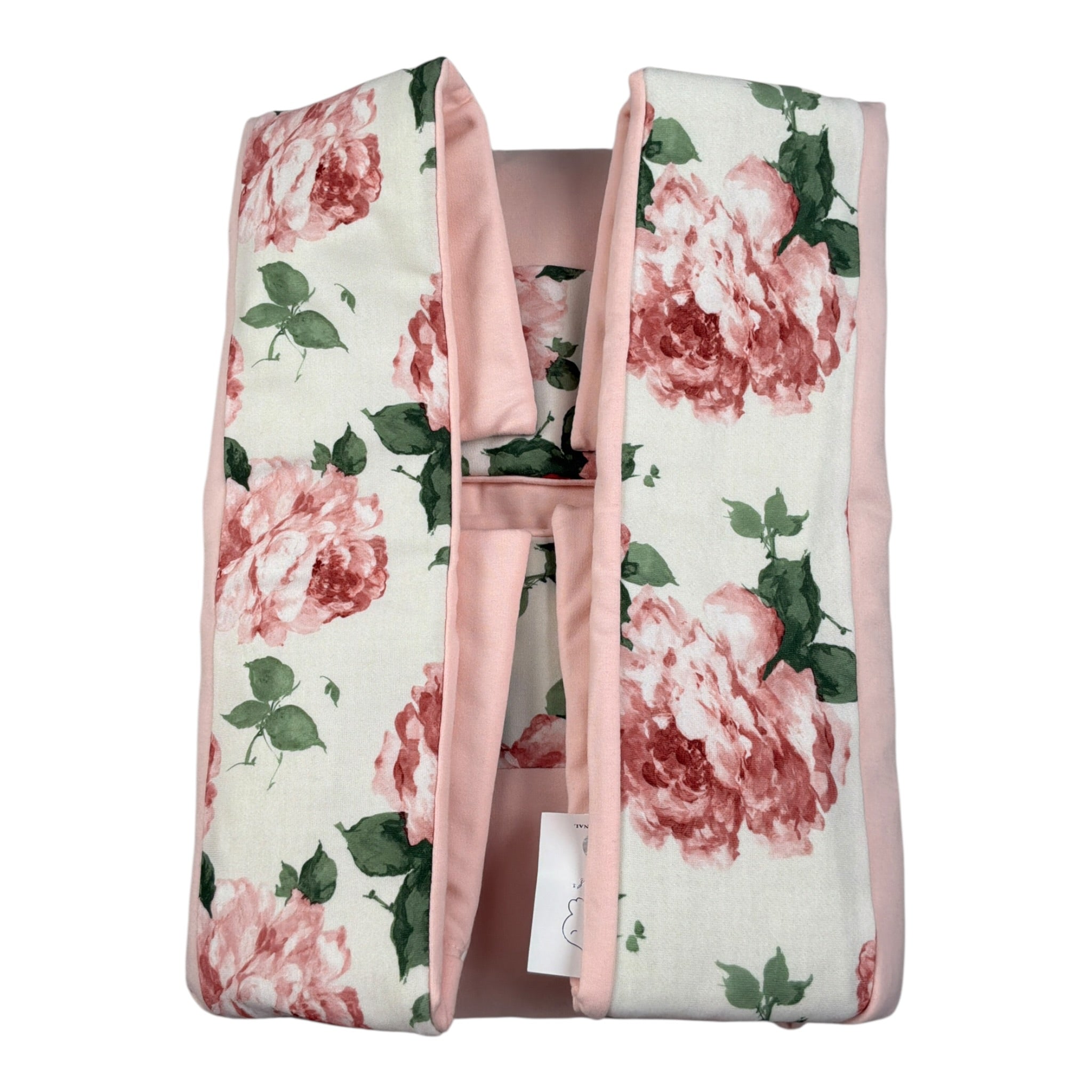 Ninnaoh Coperta tinta unita con Stampa Fiori Rosa per Neonata I25COP19I ROSA NINNAOH 