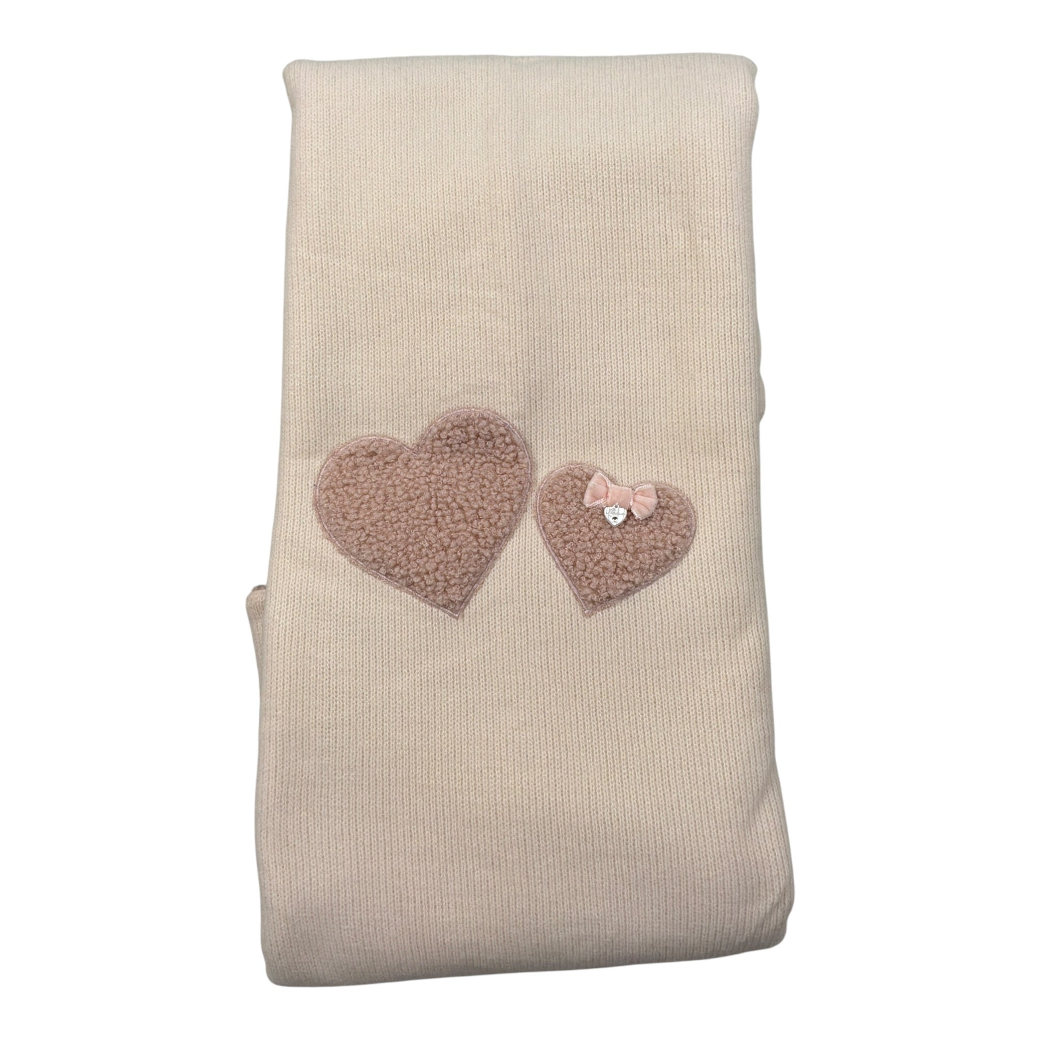 Ninnaoh Coperta tinta unita con Pelliccia Rosa per Neonata I25COP2 ROSA NINNAOH 