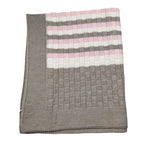 Ninnaoh Coperta tinta unita con Fantasia Beige per Neonata I25COPF320 BEIGE NINNAOH 