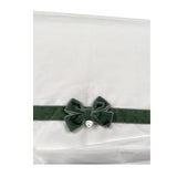 Ninnaoh Set Lenzuola 3 Pezzi tinta unita Bianco per Neonata I25LE6 BIANCO NINNAOH 