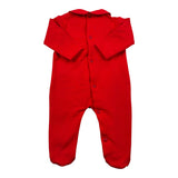 Ninnaoh Tutina Manica Lunga tinta unita Rosso per Neonata I25T53 ROSSO NINNAOH 