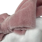 Ninnaoh Cappello tinta unita con Fiocco Bianco/Rosa per Neonata PR219758 BIANCO/ROSA NINNAOH 
