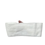 Ninnaoh Fascia tinta unita con Fiocco Bianco/Rosa per Neonata PR219759 BIANCO/ROSA NINNAOH 