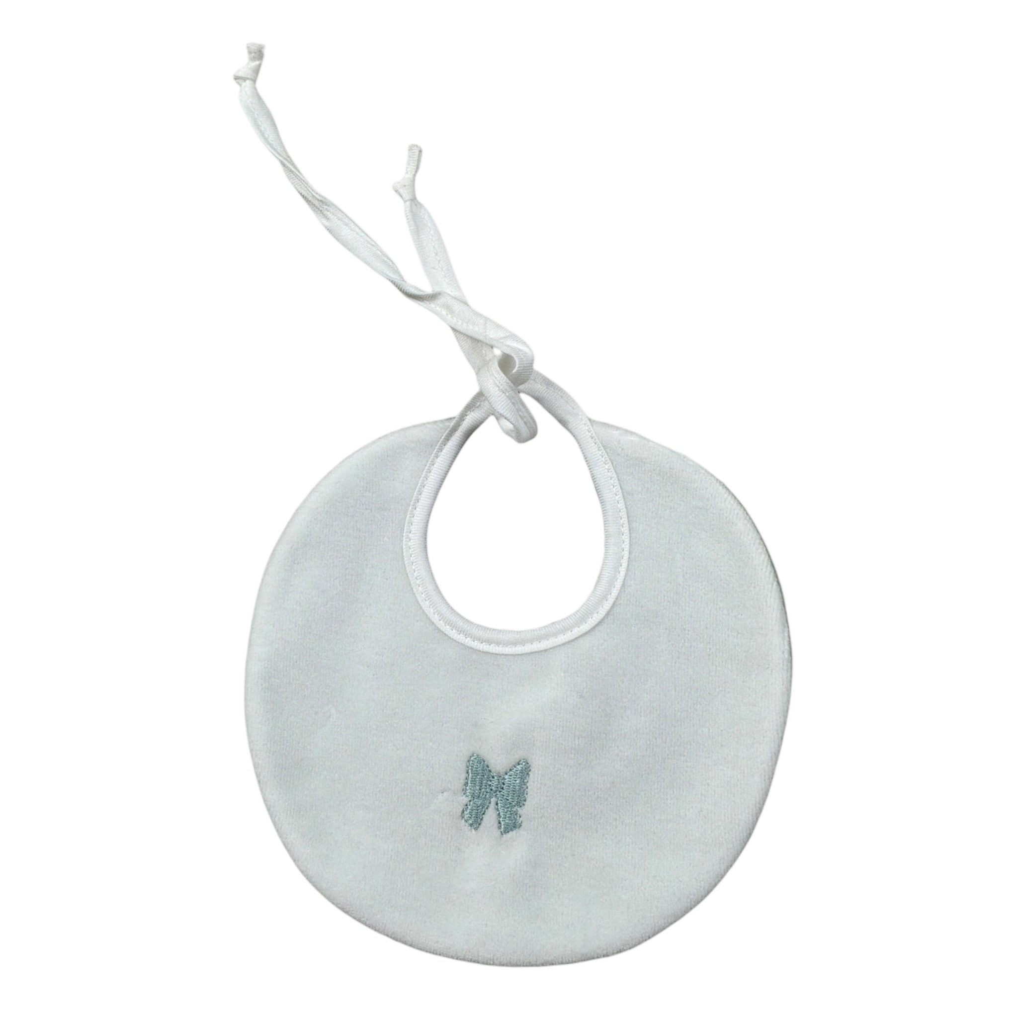 Ninnaoh Bavetta Bicolore con Stampa Bianco/Verde per Neonata PR219760 BIANCO/VERDE NINNAOH 