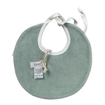 Ninnaoh Bavetta Bicolore con Stampa Bianco/Verde per Neonata PR219760 BIANCO/VERDE NINNAOH 