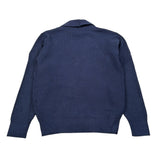 North Sails Cardigan tinta unita con Scollo A V Blu per Bambino NBA26008CD BLU NORTH SAILS 