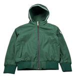 North Sails Giubbino tinta unita con Cappuccio Verde per Bambino NBA26017GB VERDE NORTH SAILS 