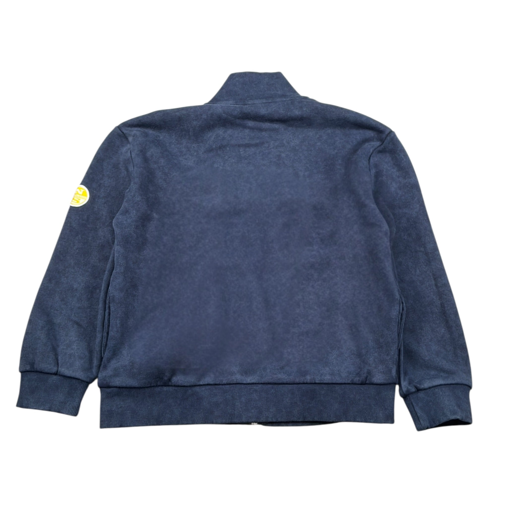 North Sails Felpa tinta unita con Zip Blu per Bambino NBA26021FE BLU NORTH SAILS 