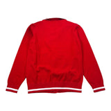 North Sails Maglia tinta unita con Zip E Stampa Rosso per Bambino NBA26022CD ROSSO NORTH SAILS 