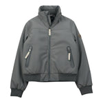 North Sails Giubbino tinta unita con Zip Grigio per Bambino NBA26029GB GRIGIO NORTH SAILS 
