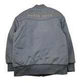 North Sails Giubbino tinta unita con Zip Grigio per Bambino NBA26030GB GRIGIO NORTH SAILS 
