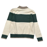 North Sails Polo Bicolore con Fantasia A Righe Panna per Bambino NBA26056PO PANNA NORTH SAILS 