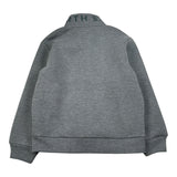 North Sails Felpa tinta unita con Zip E Logo Grigio per Bambino NBA26063FE GRIGIO NORTH SAILS 