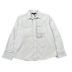 North Sails Camicia Manica Lunga tinta unita con Logo Bianco per Bambino NBA26067CA BIANCO NORTH SAILS 