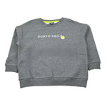 North Sails Felpa Chiusa Girocollo tinta unita con Logo Grigio per Bambino NBA26081FE GRIGIO NORTH SAILS 