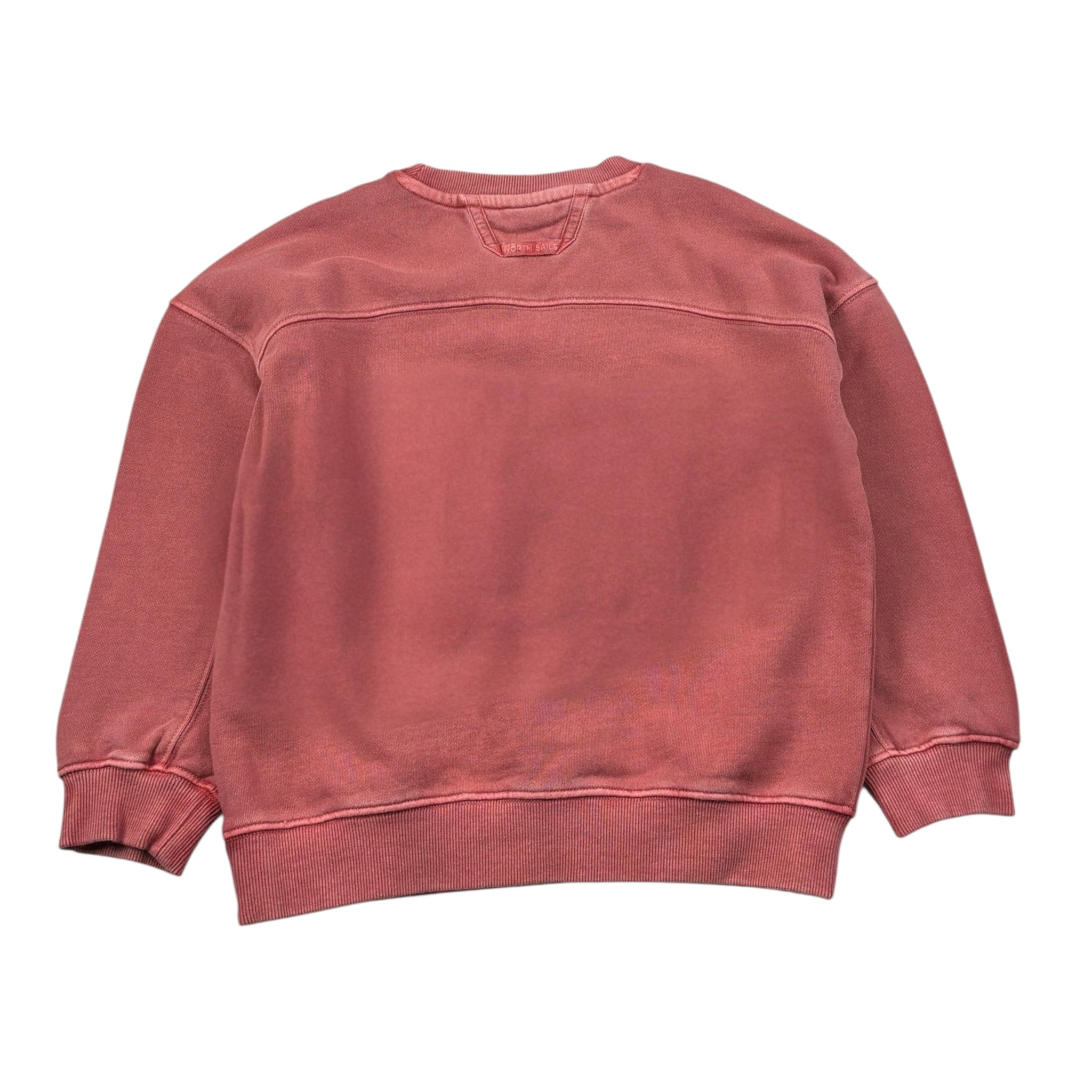 North Sails Felpa tinta unita Girocollo Rosa per Bambino NBA26107FE ROSA NORTH SAILS 