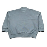 North Sails Felpa con Zip tinta unita con Logo Azzurro per Bambino NBA26108FEE AZZURRO NORTH SAILS 