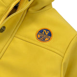 North Sails Giubbino tinta unita con Zip Giallo per Neonato NIA26002GB GIALLO NORTH SAILS 