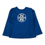 North Sails Shirt tinta unita con Stampa Blu per Neonato NIA26010TS BLU NORTH SAILS 