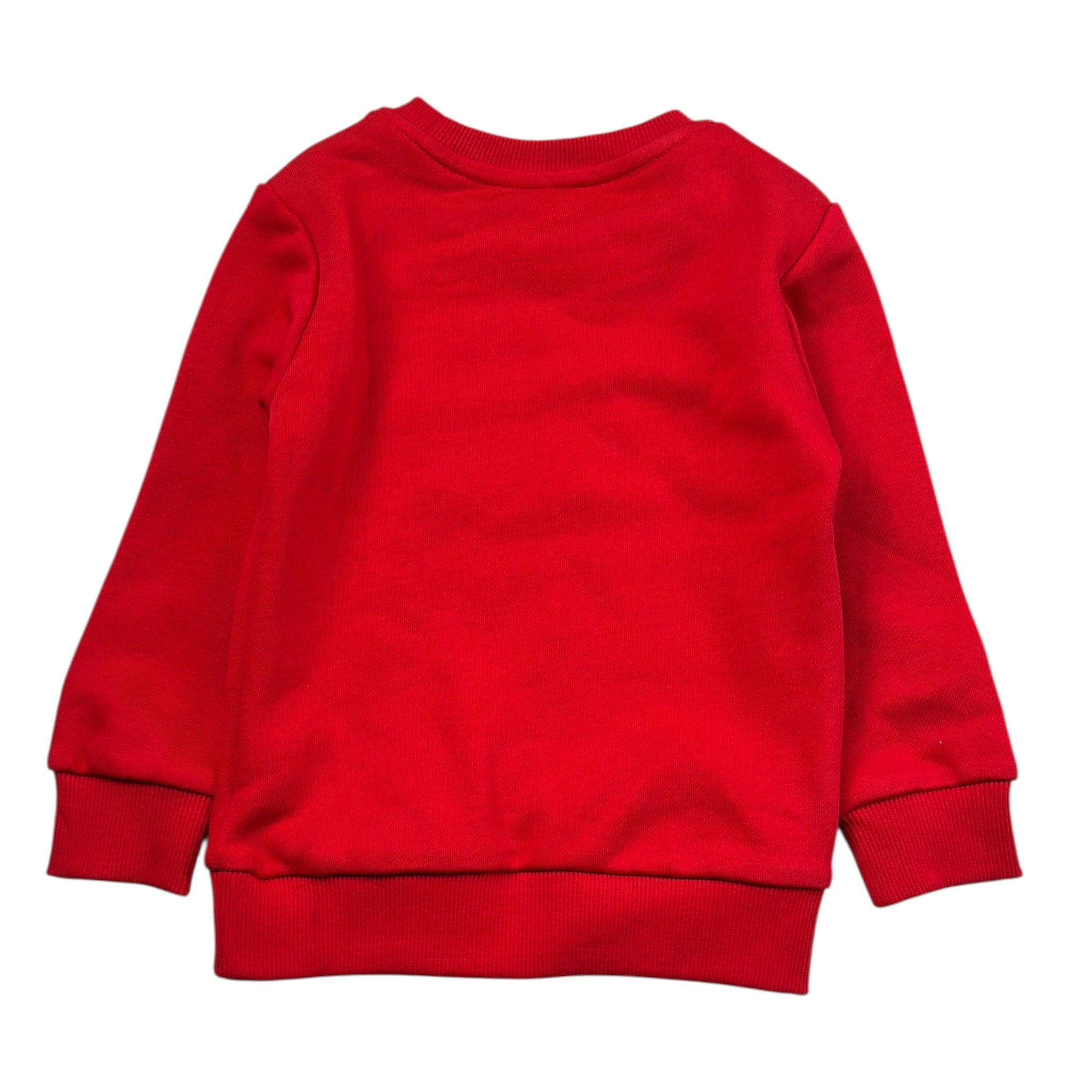 North Sails Felpa Girocollo tinta unita con Stampa Rosso per Neonato NIA26016FE ROSSO NORTH SAILS 
