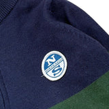 North Sails Maglia Bicolore con Zip Blu per Neonato NIA26018CD BLU NORTH SAILS 