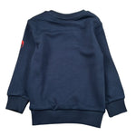 North Sails Felpa tinta unita Girocollo con Stampa Blu per Neonato NIA26023FE BLU NORTH SAILS 