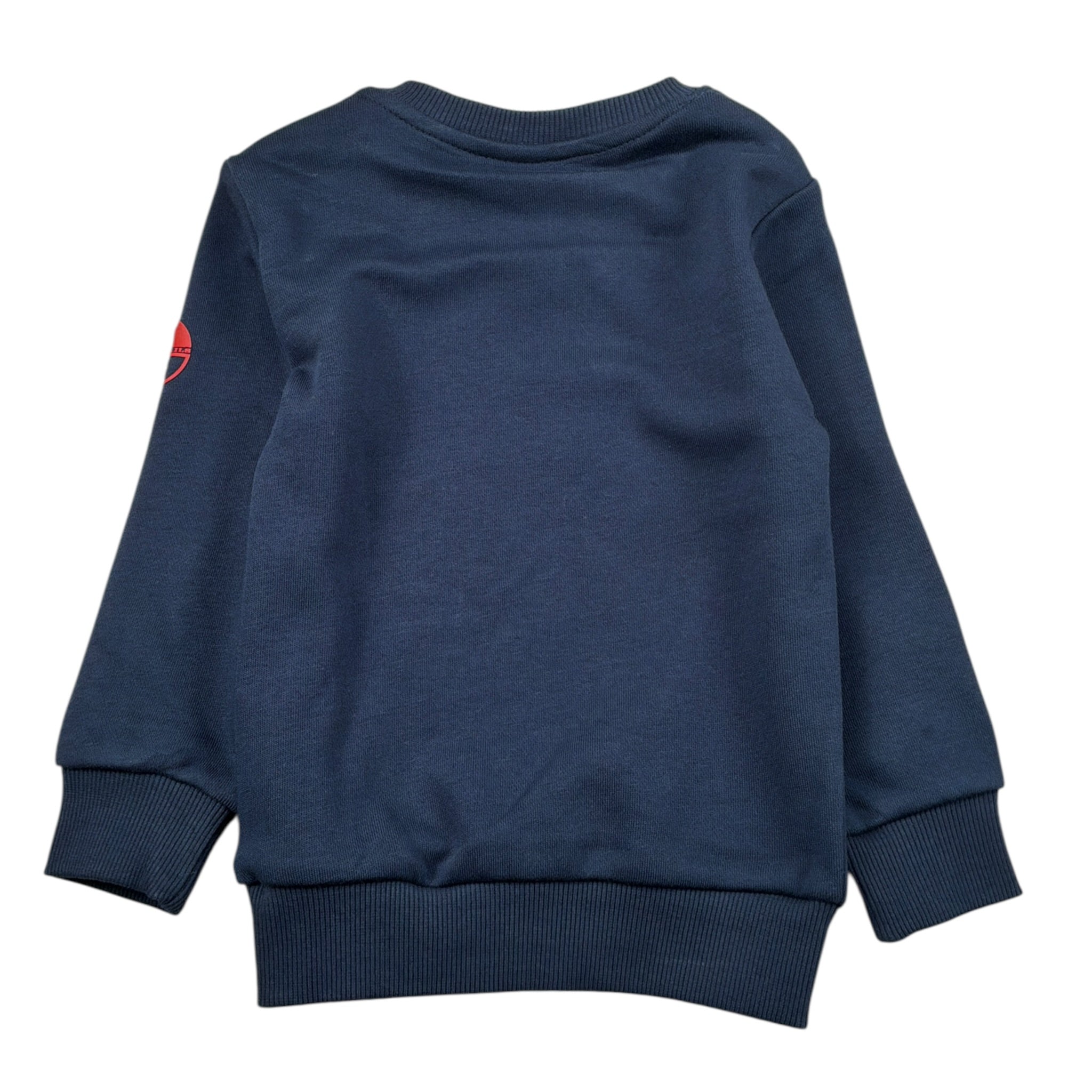 North Sails Felpa tinta unita Girocollo con Stampa Blu per Neonato NIA26023FE BLU NORTH SAILS 