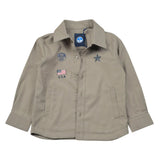 North Sails Camicia tinta unita con Bottoni Beige per Neonato NIA26031CA BEIGE NORTH SAILS 
