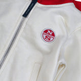 North Sails Completo 2Pz Felpa-Pantalone Panna per Neonato NIA26035CD PANNA NORTH SAILS 