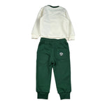 North Sails Completo 2Pz Bicolore Felpa-Pantalone Panna per Neonato NIA26036CF PANNA NORTH SAILS 