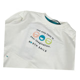 North Sails Completo 2Pz Felpa-Pantalone Bianco per Neonato NIA26038CF BIANCO NORTH SAILS 