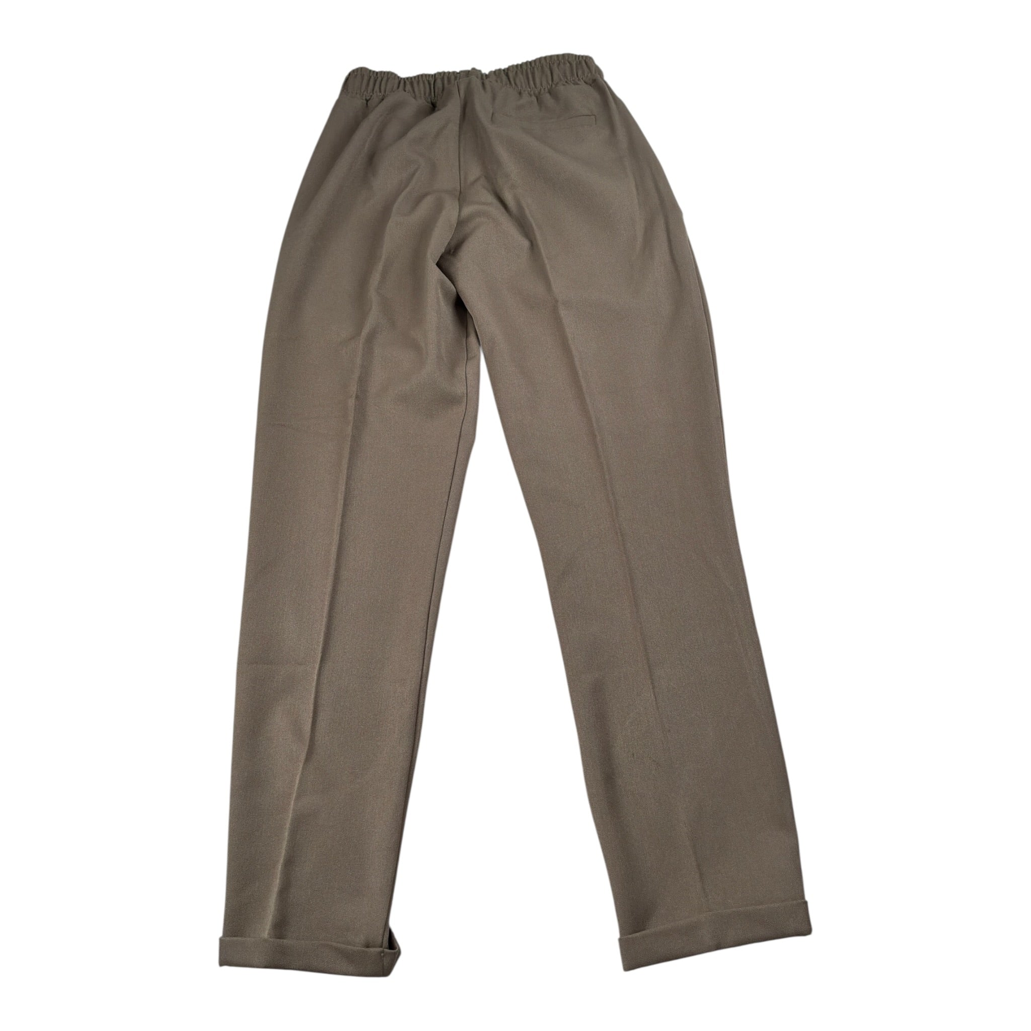 Numbers Pantalone tinta unita con Elastico In Vita Fango per Bambino 25IPA123 FANGO NUMBERS 