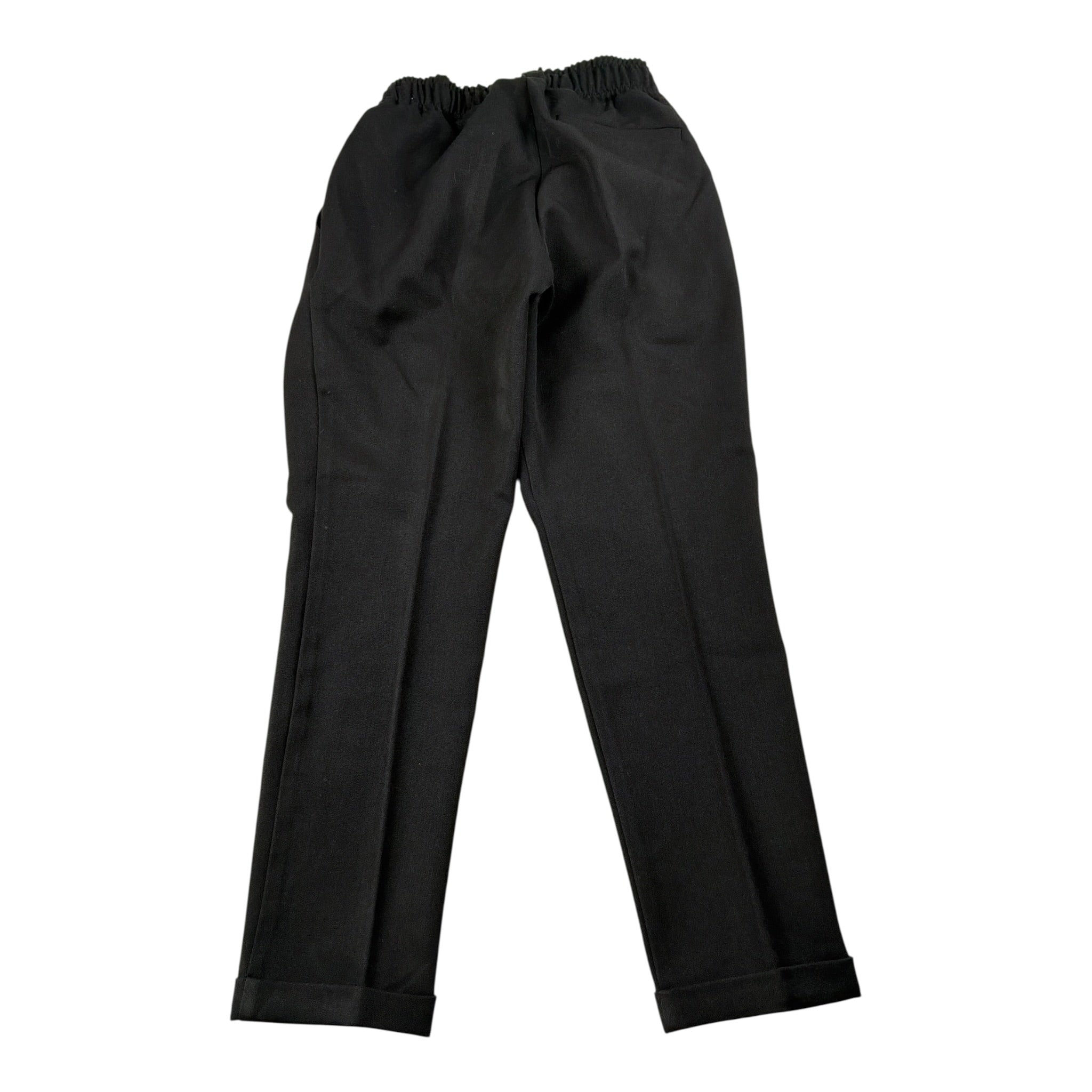 Numbers Pantalone tinta unita con Elastico In Vita Nero per Bambino 25IPA123 NERO NUMBERS 
