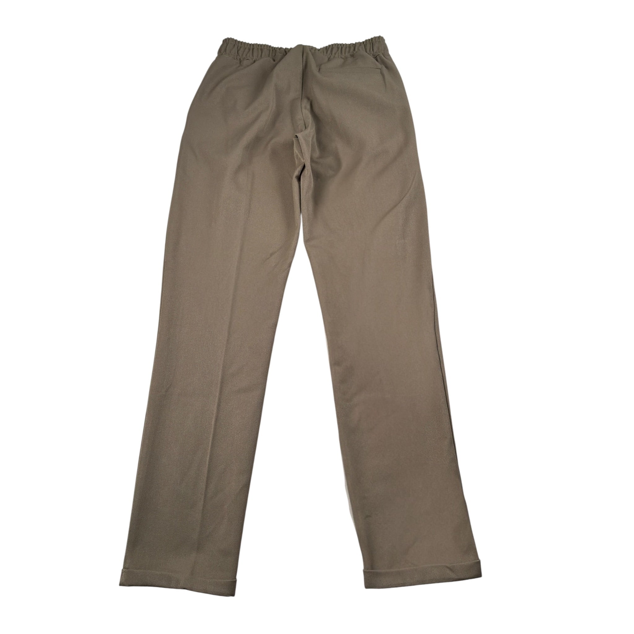 Numbers Pantalone Tuta tinta unita con Elastico In Vita Fango per Bambino PA123 FANGO NUMBERS 