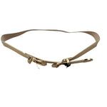 Nunzia Corinna Cintura tinta unita con Doppia Fibia Oro per Bambina NJ3715790 ORO NUNZIA CORINNA 