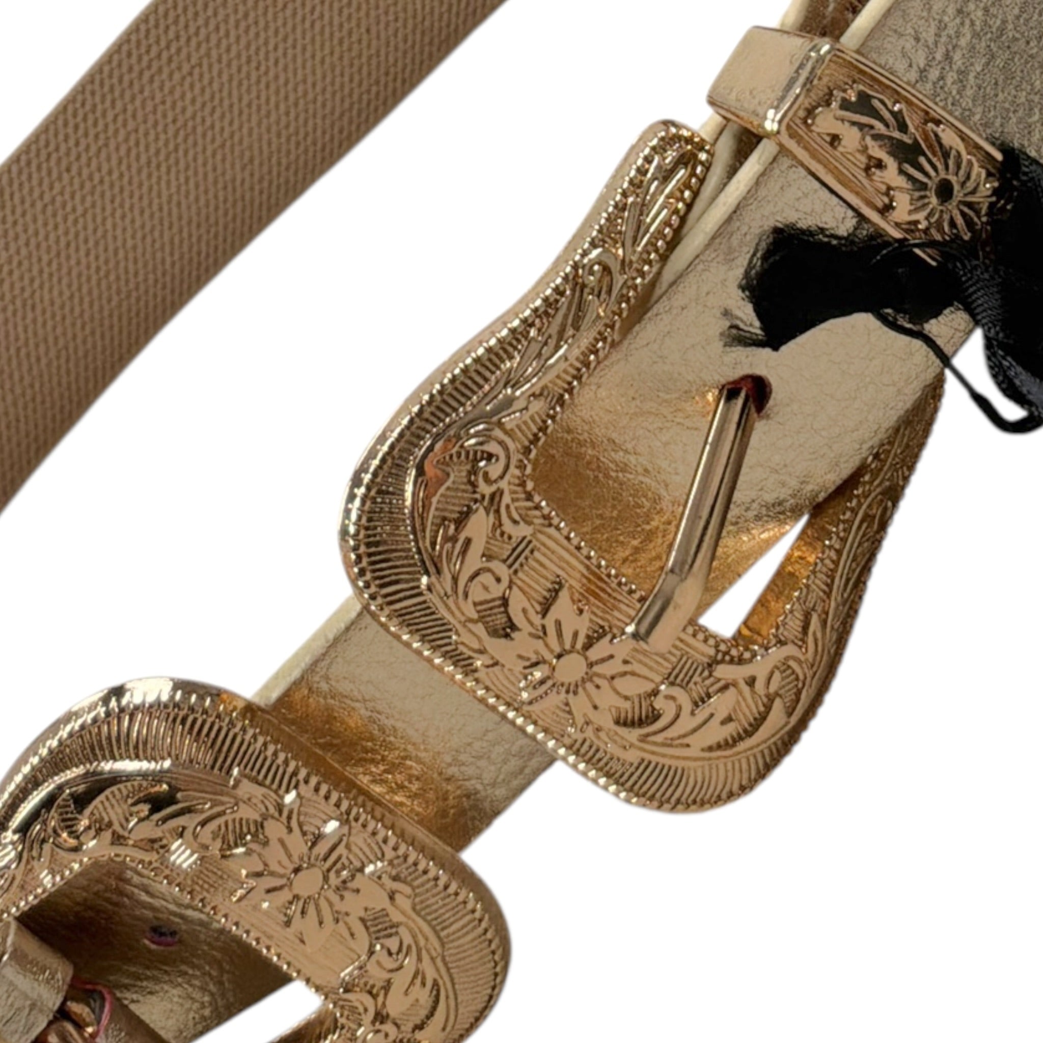 Nunzia Corinna Cintura tinta unita con Doppia Fibia Oro per Bambina NJ3715790 ORO NUNZIA CORINNA 