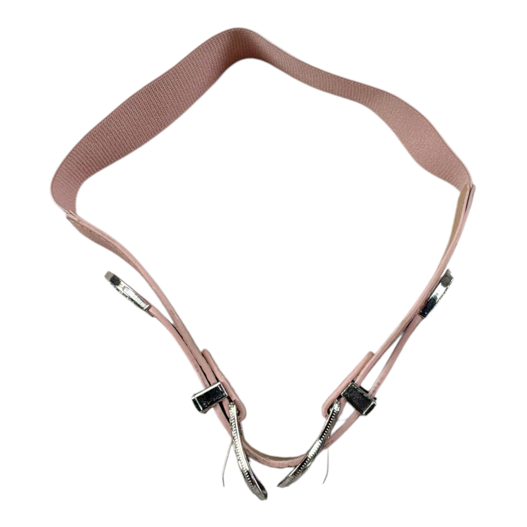 Nunzia Corinna Cintura tinta unita con Doppia Fibia Rosa per Bambina NJ3715790 ROSA NUNZIA CORINNA 