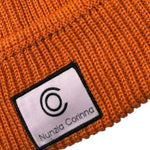 Nunzia Corinna Cappello tinta unita con Logo Arancione per Bambina NJC915547 ARANCIONE NUNZIA CORINNA 