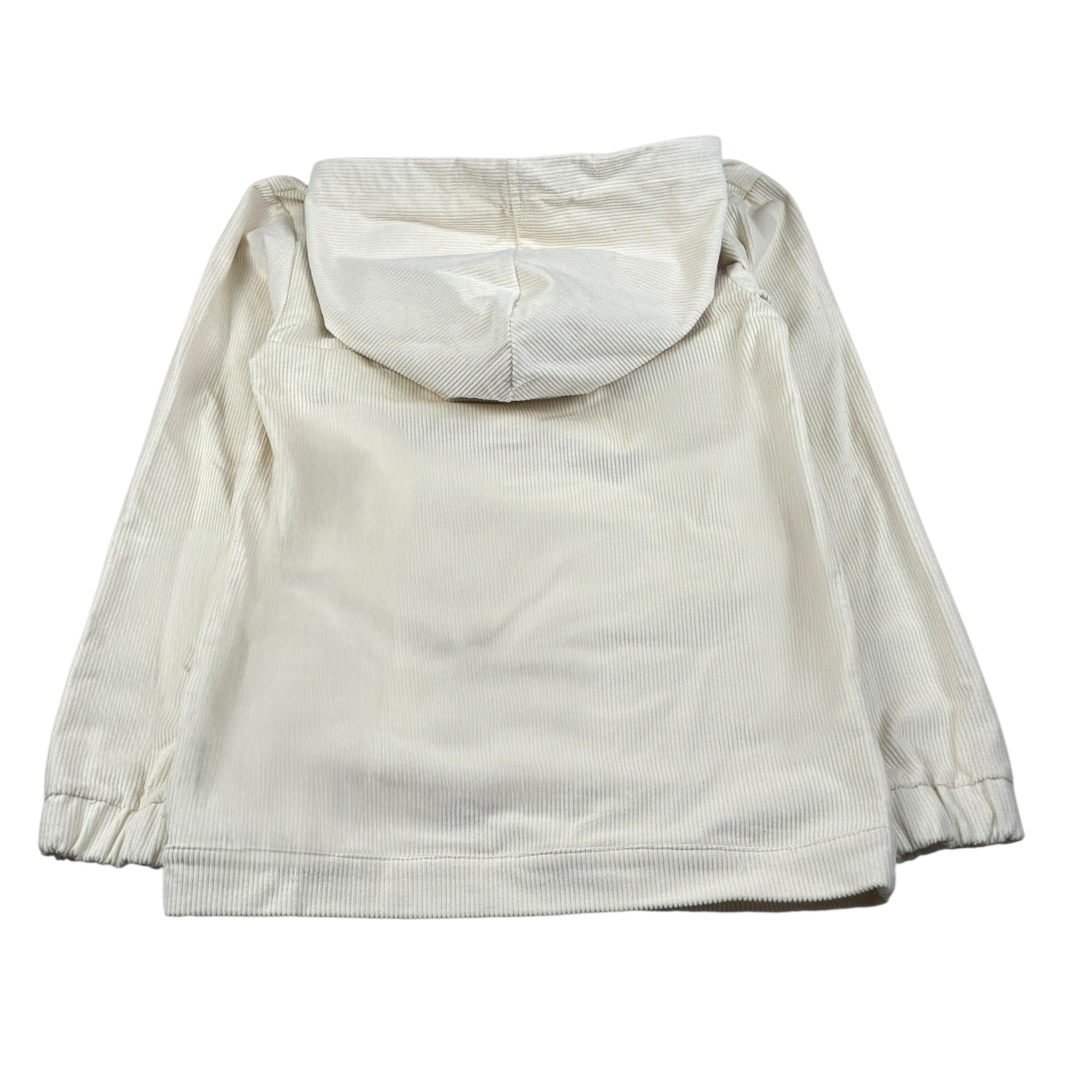Odk Felpa Chiusa con Cappuccio tinta unita Panna per Bambino 51385 PANNA ODK 
