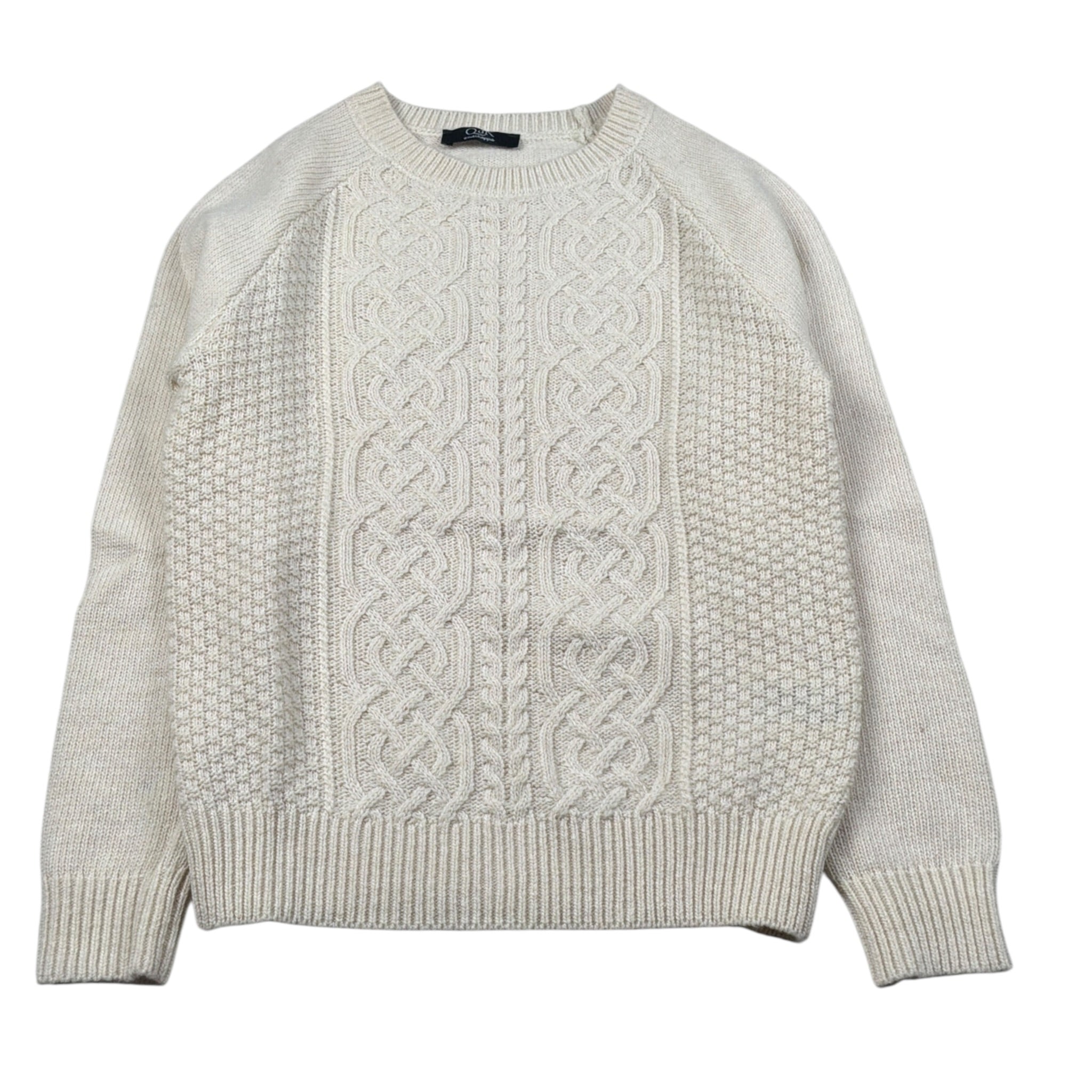 Odk Maglia Girocollo tinta unita Panna per Bambino 519925 PANNA ODK 
