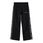 Off-White Pantalone tinta unita con Elastico In Vita Nero per Bambino OBCH009F24 NERO OFF-WHITE 