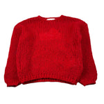 Only Maglia Girocollo tinta unita Rosso per Bambina 15289127 ROSSO ONLY 