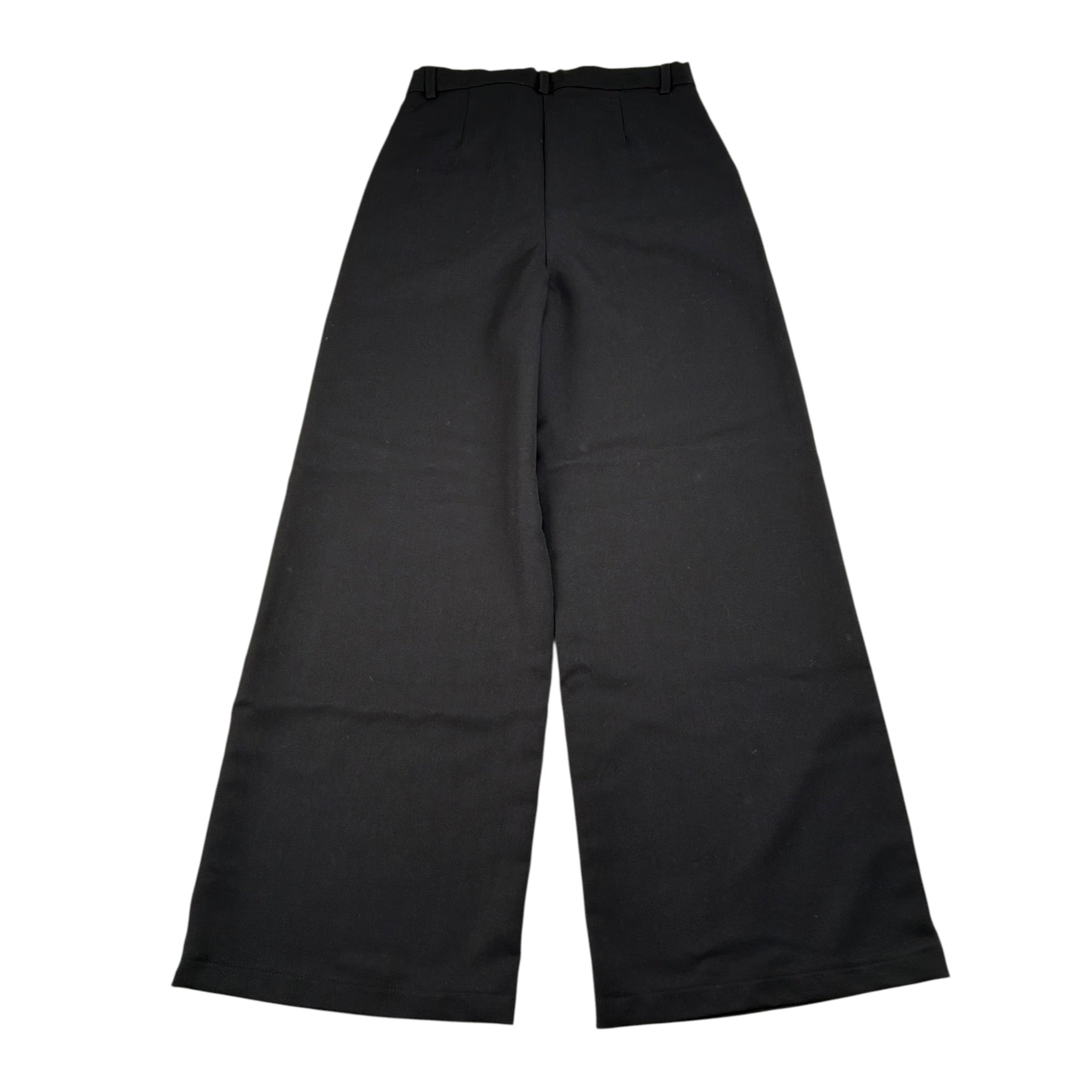 Only Pantalone tinta unita Modello Palazzo Nero per Bambina 15356028 NERO ONLY 